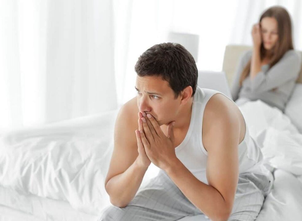 men with weak potency with prostatitis